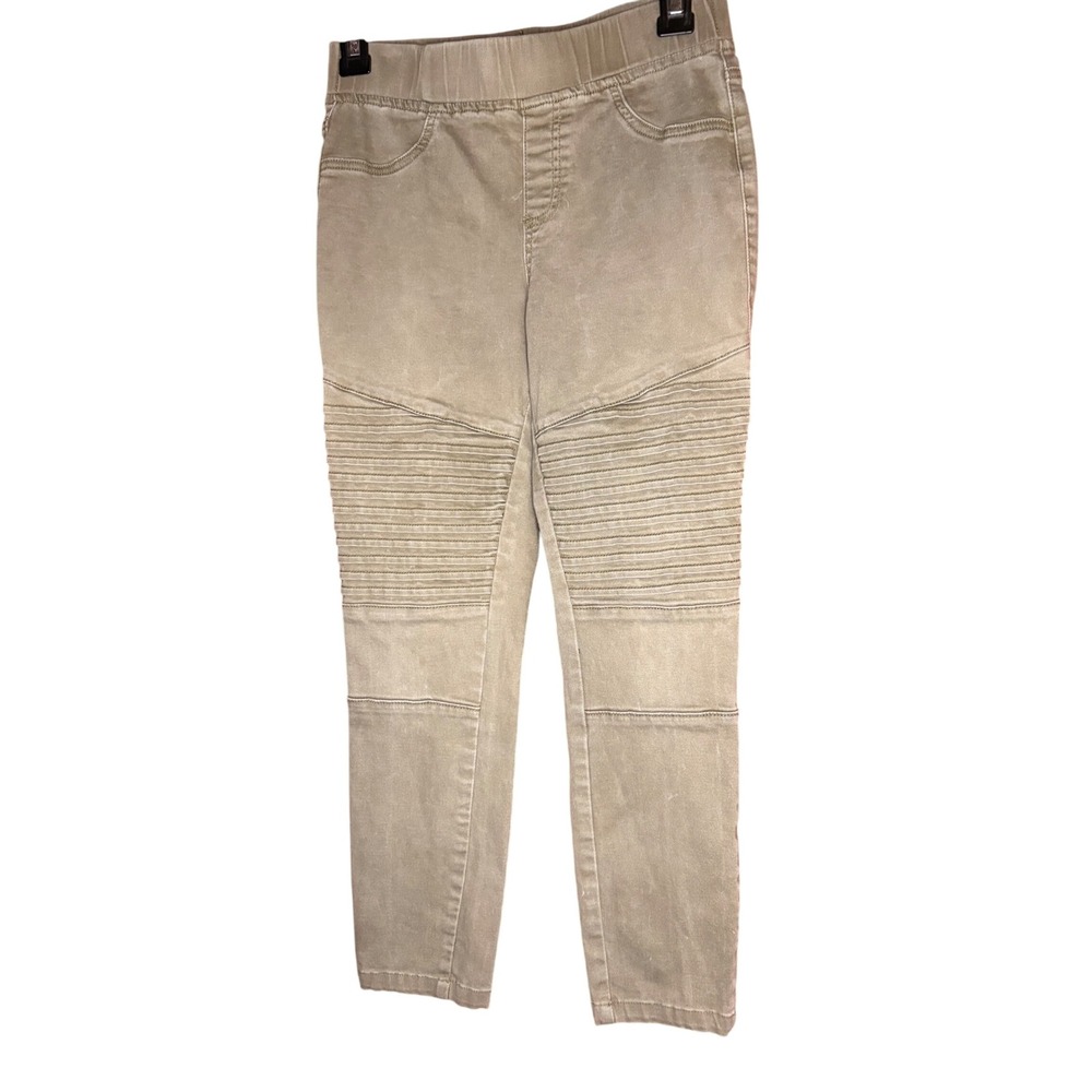 Hammer Jeans Los Angeles Women's Moto Jeggings Pull On Elastic Waist Size S